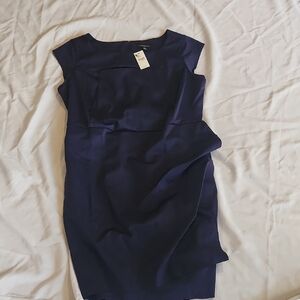 Lane Bryant Elegant Navy Blue Dress